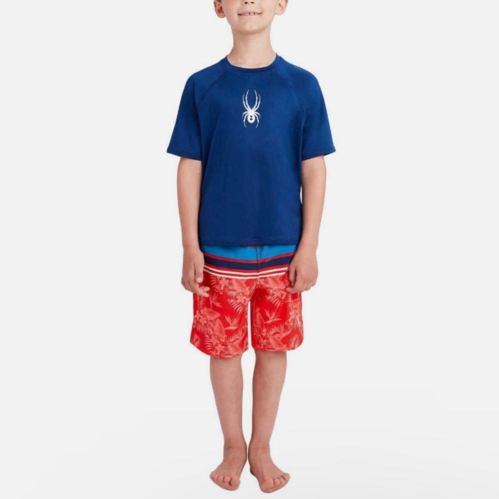SPYDER Youth Boys 2-piece swim set